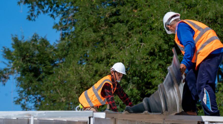 Professional metal roof installation in Brewster, MA